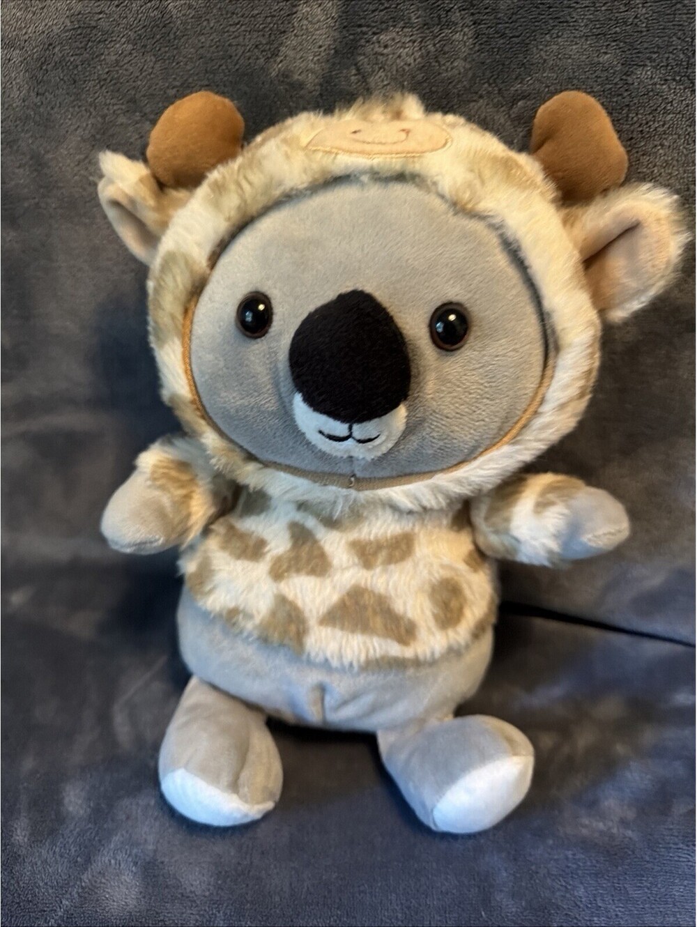 Koala Stuffed Animal In Giraffe Costume 10"